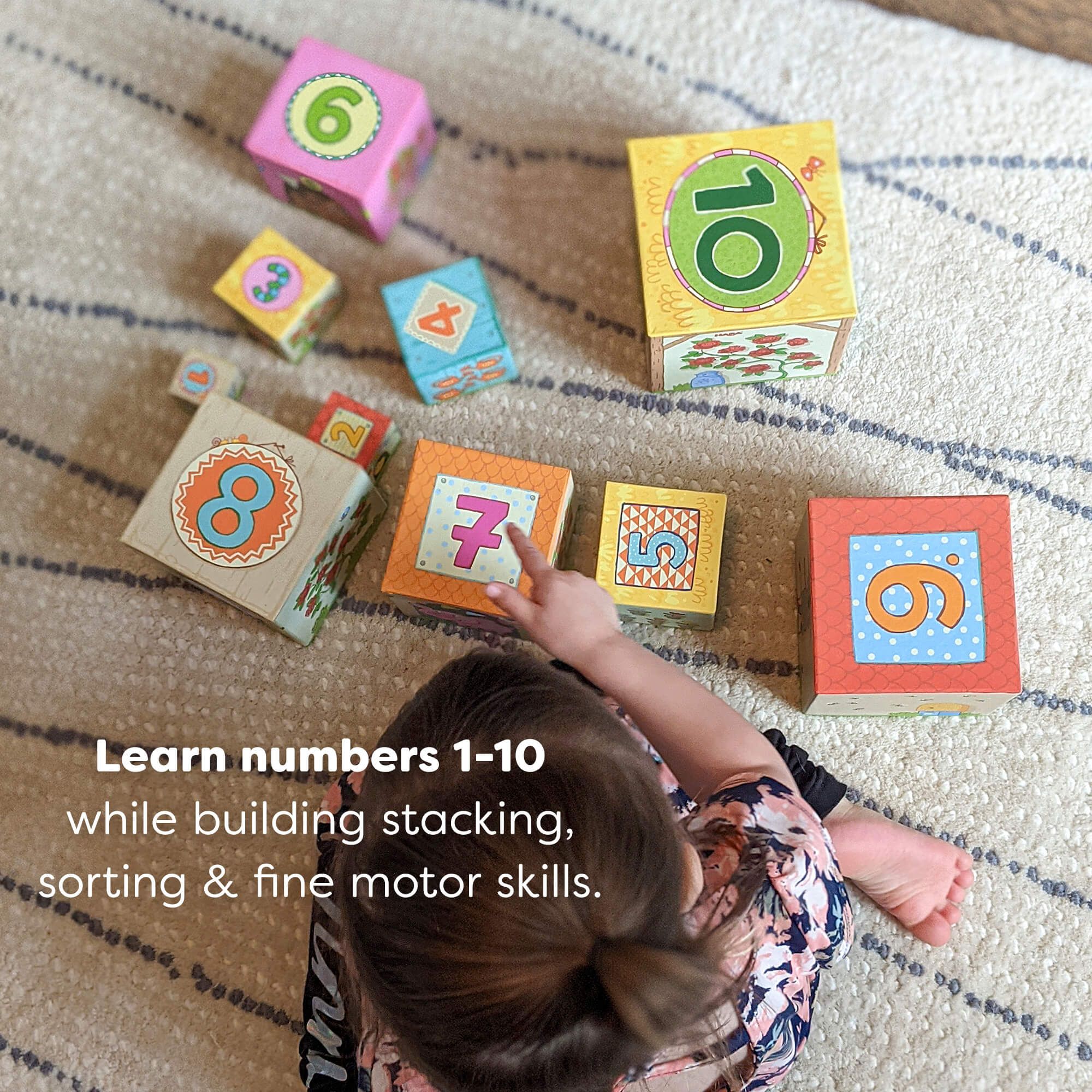 On the Farm Cardboard Stacking & Nesting Cubes